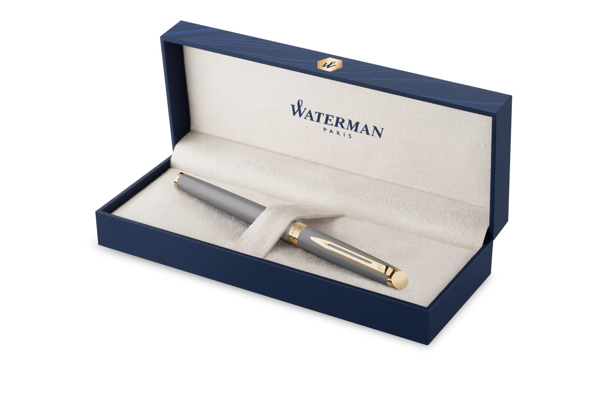 Vulpen Waterman Hémisphère Fashion Colors metallic grey GT medium 2