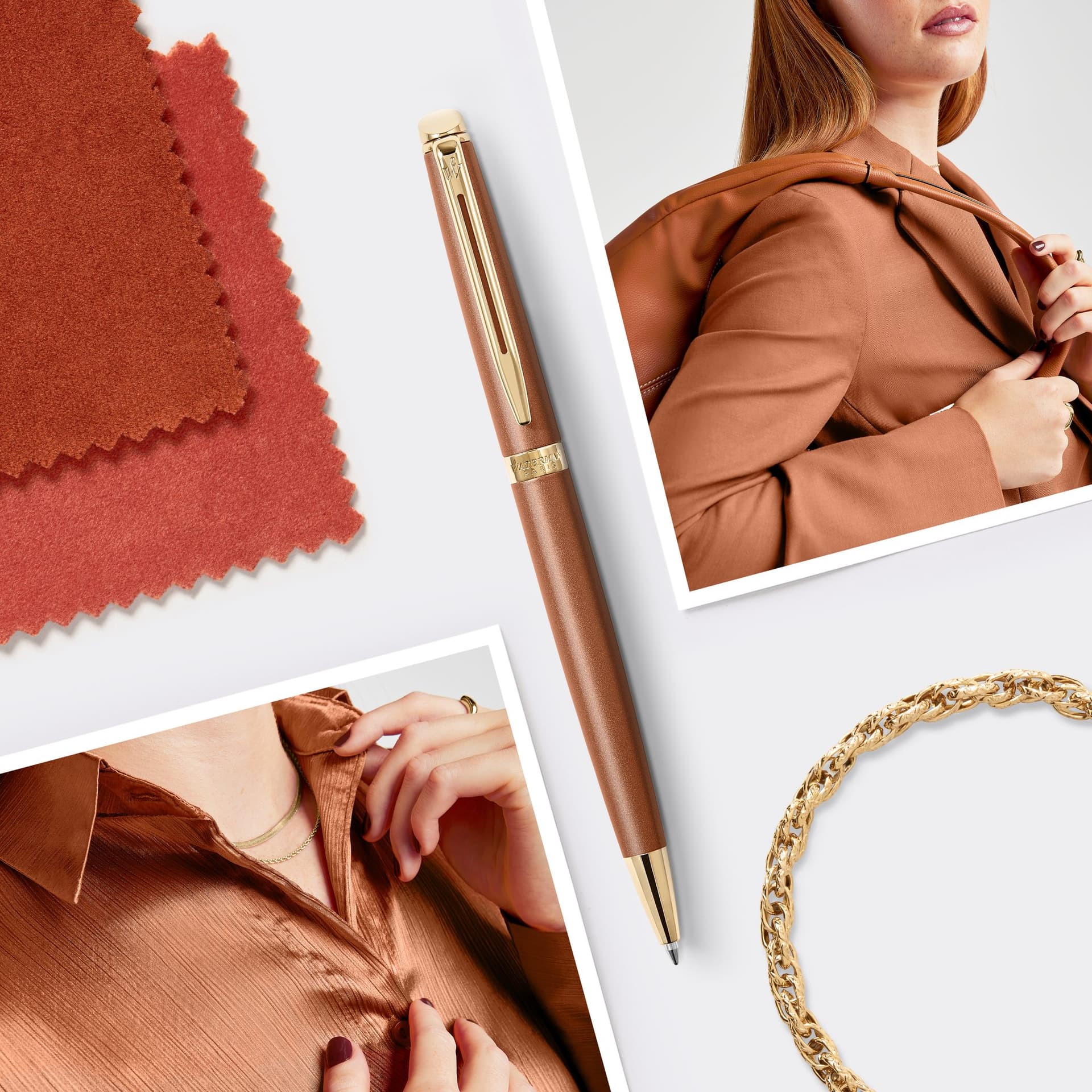 Balpen Waterman Hémisphère Fashion Colors metallic copper GT medium 6
