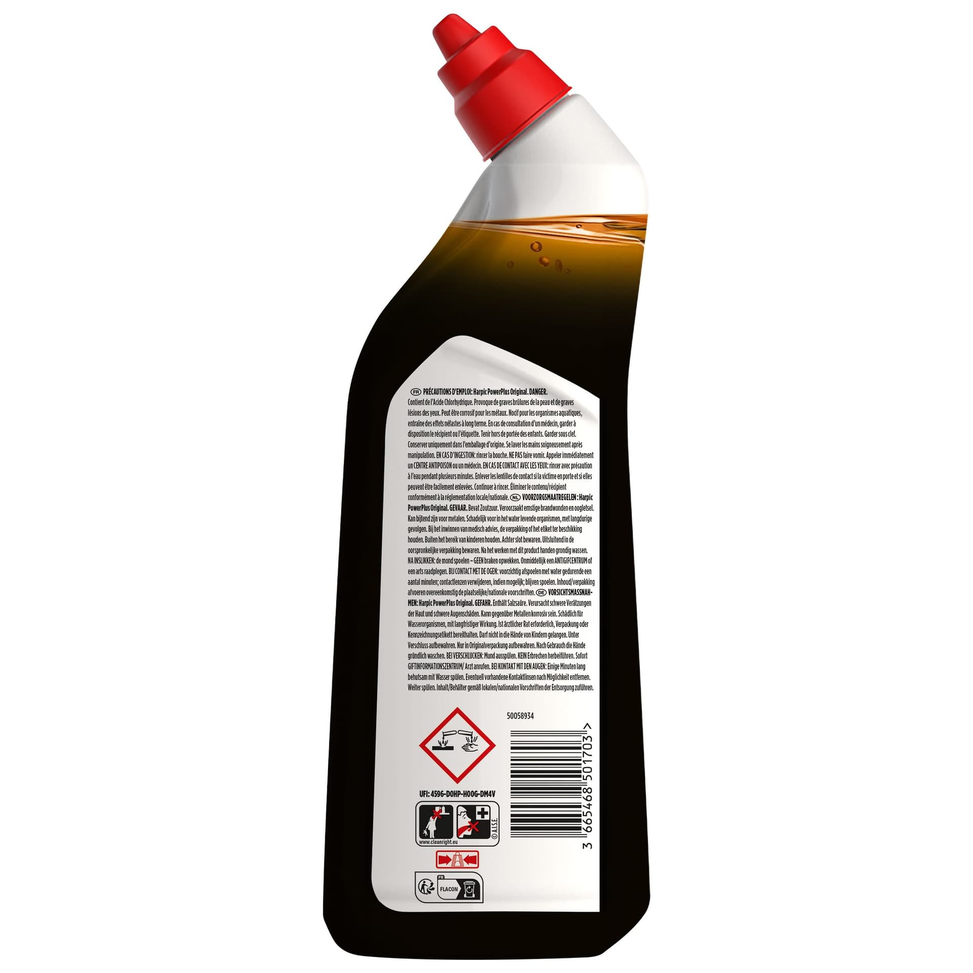 Toiletreiniger Harpic PowerPlus Original 750ml 2