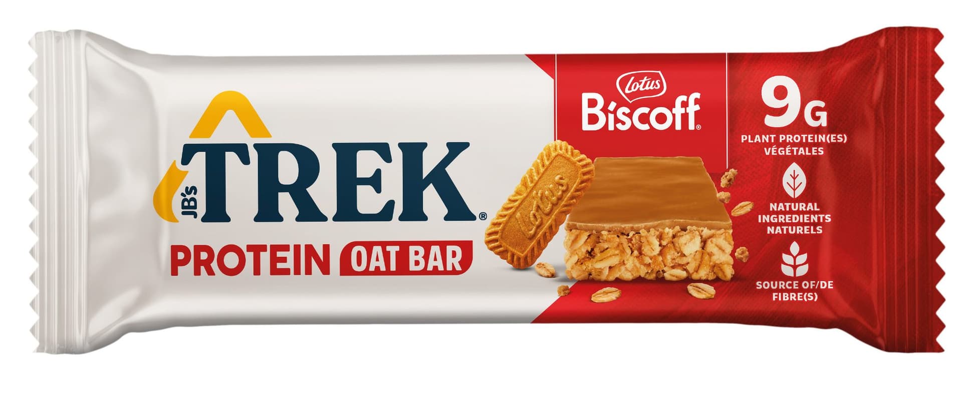 Proteïnereep Trek havermout Biscoff 50 gram 2