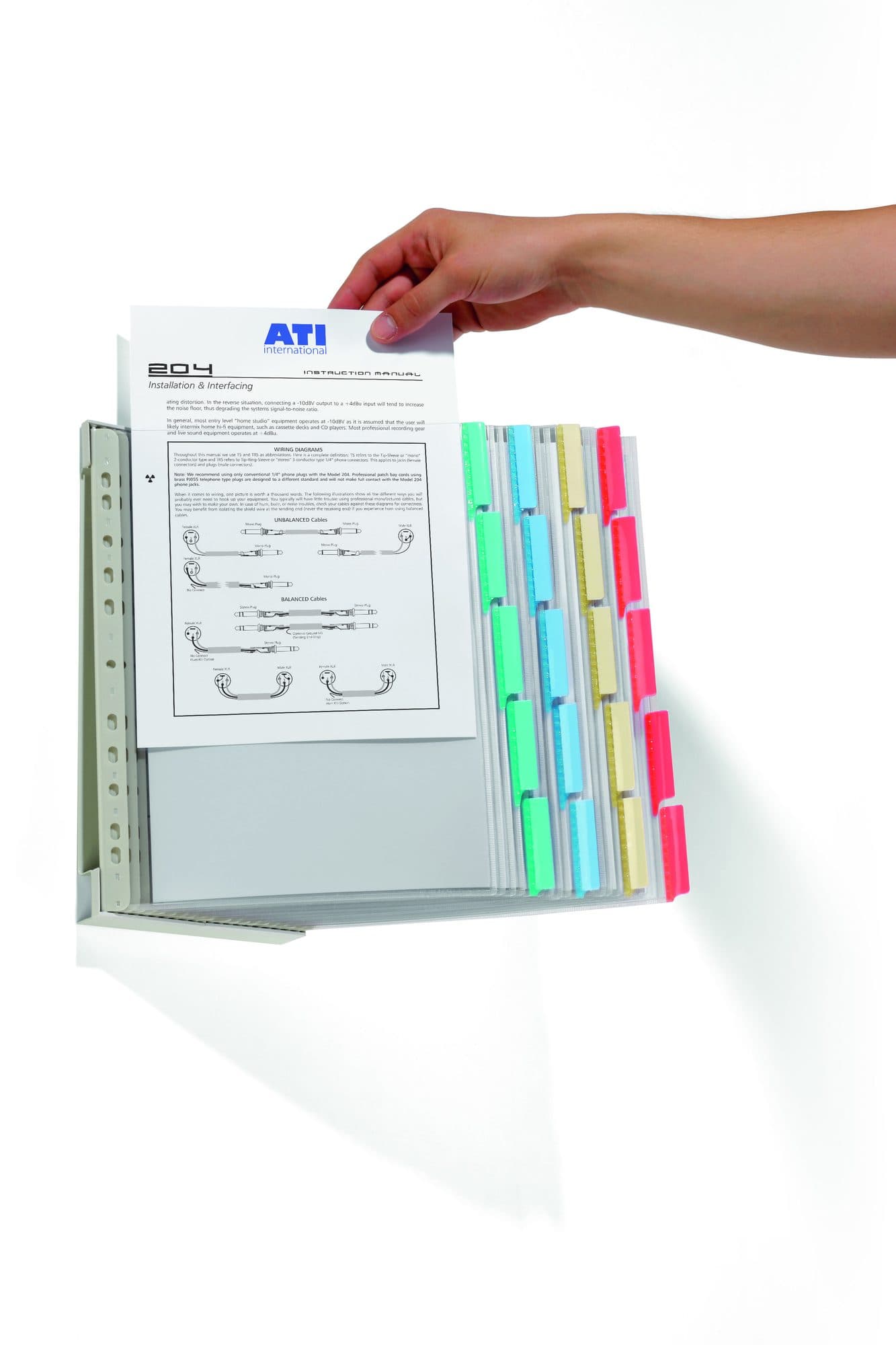 Wandelement Durable Function Wall 20-tassen assorti 3