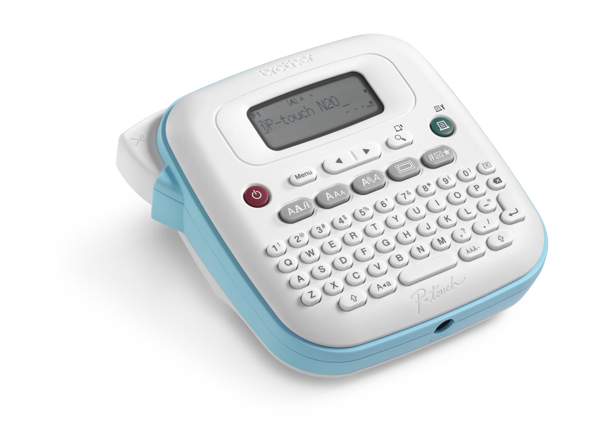 Labelprinter Brother P-touch Btag PT-N20 desktop qwerty 12mm wit 2