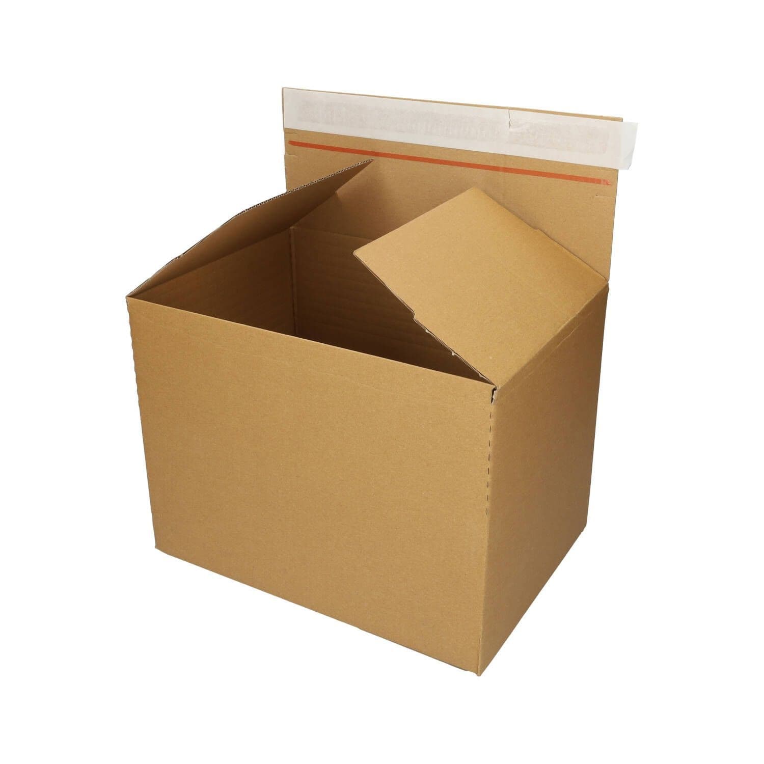Quickbox IEZZY verstelbare hoogte 460x309x180-300mm B-golf bruin 10st 2