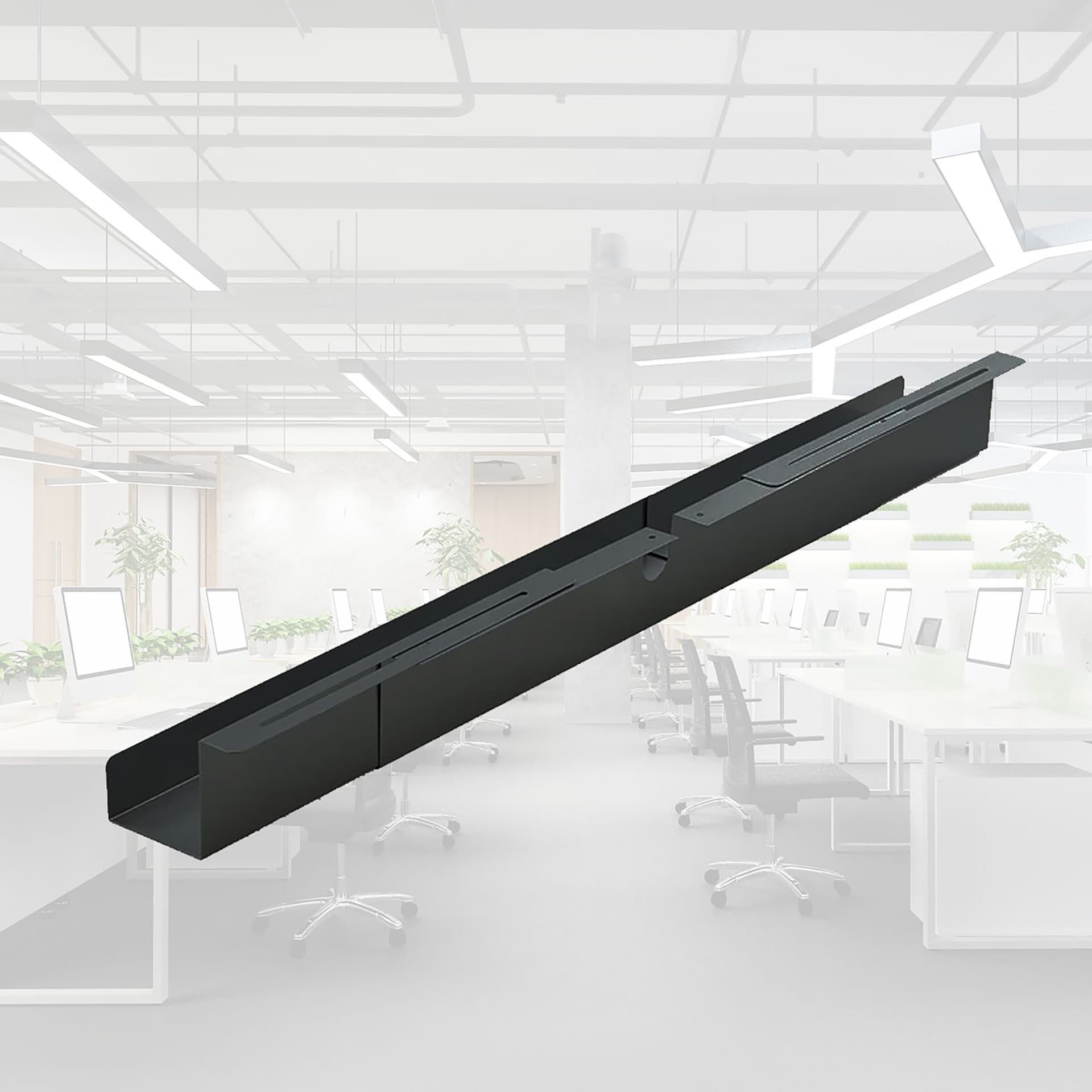 Kabelgoot BRASQ verstelbaar 75-150cm CT100 zwart 10