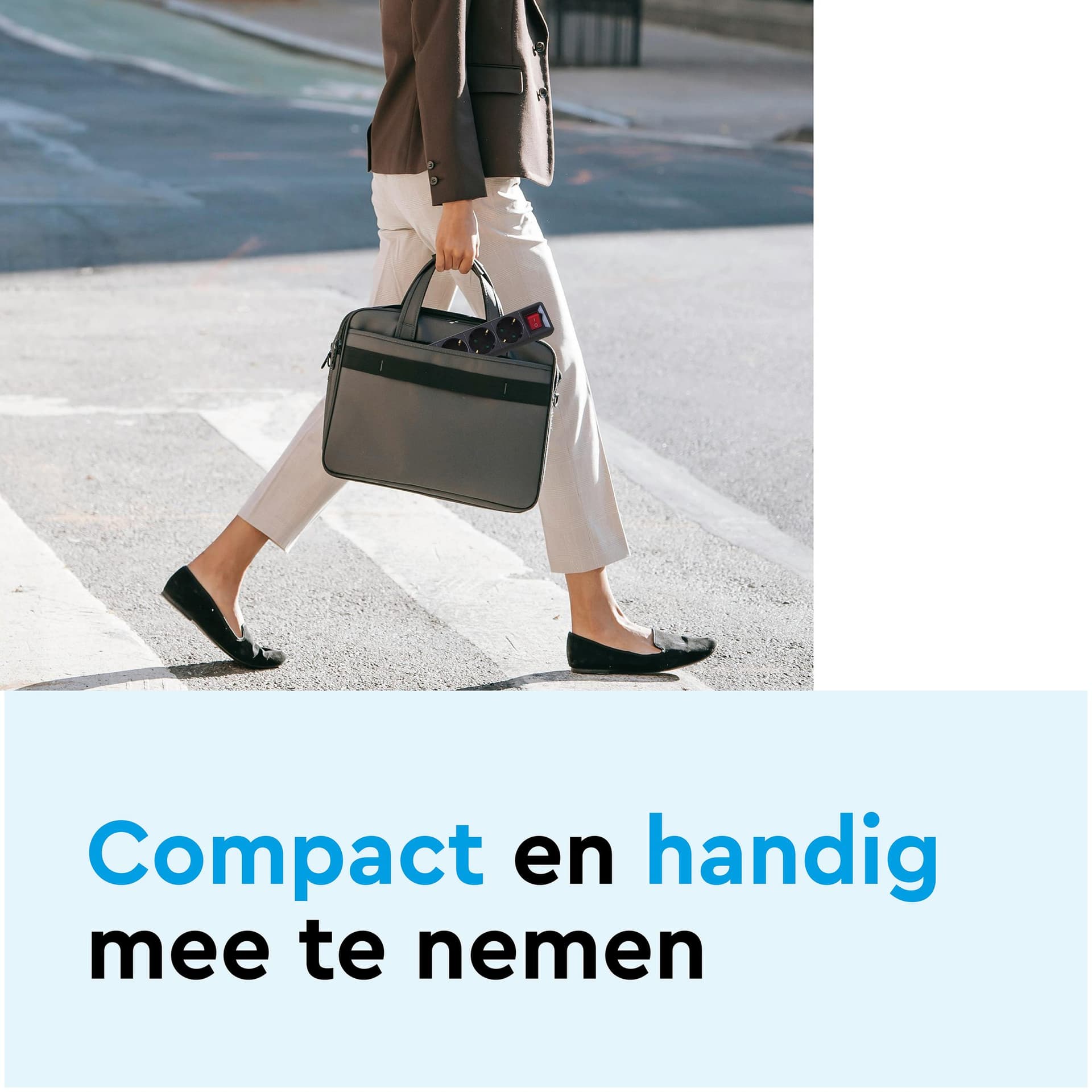 Stekkerdoos BRASQ 5 voudig 5 meter zwart 9