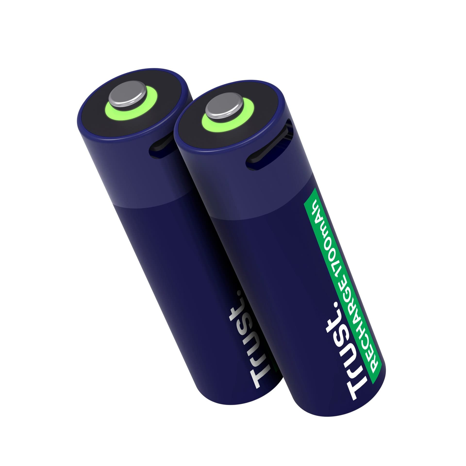 Batterij Trust USB-C oplaadbaar AA 2 stuks 3