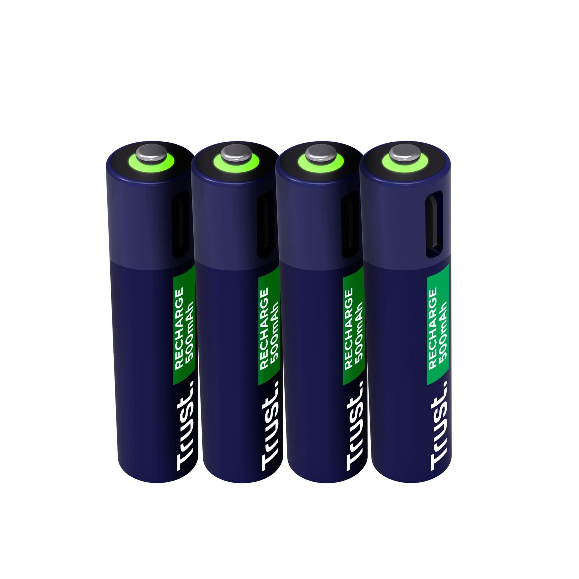 Batterij Trust USB-C oplaadbaar AAA 4 stuks 3