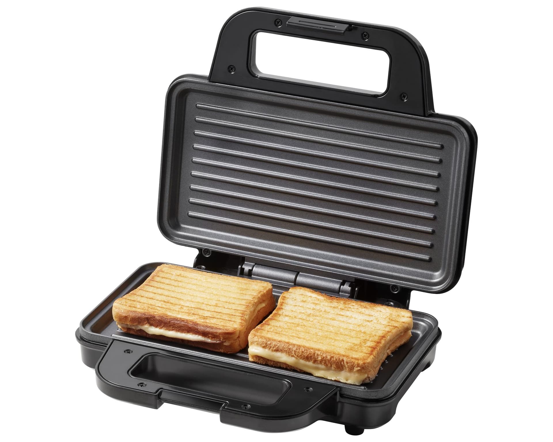 Panini grill Tomado zwart/RVS 3