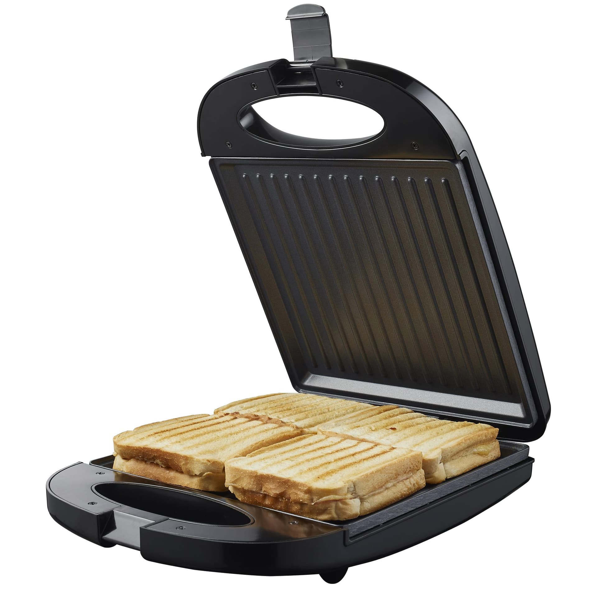 Tosti apparaat Tomado XXL 1200 Watt zwart 2
