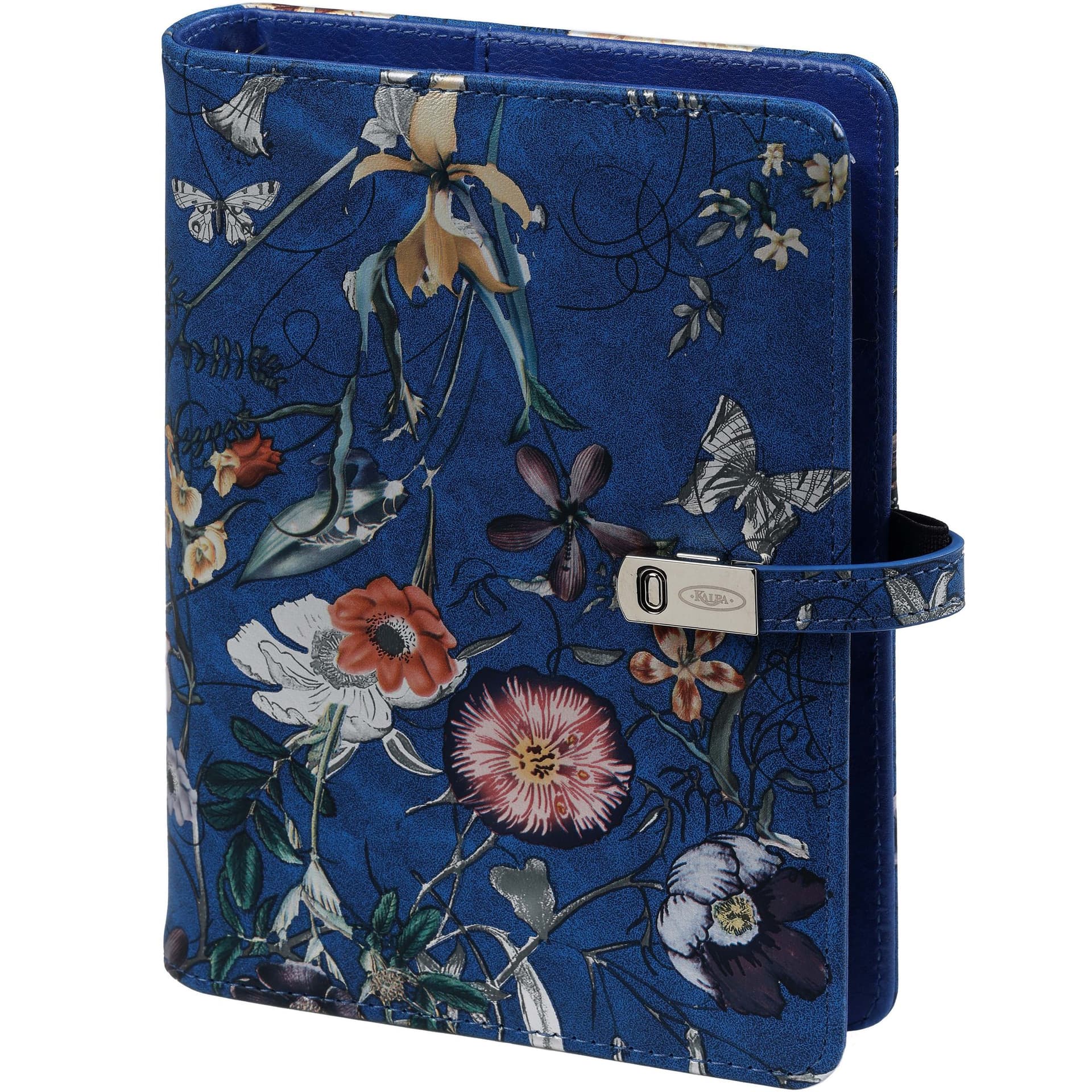 Organizer Kalpa Personal inclusief agenda 2026/27 7dagen/2pagina's bloemenzee blauw 2