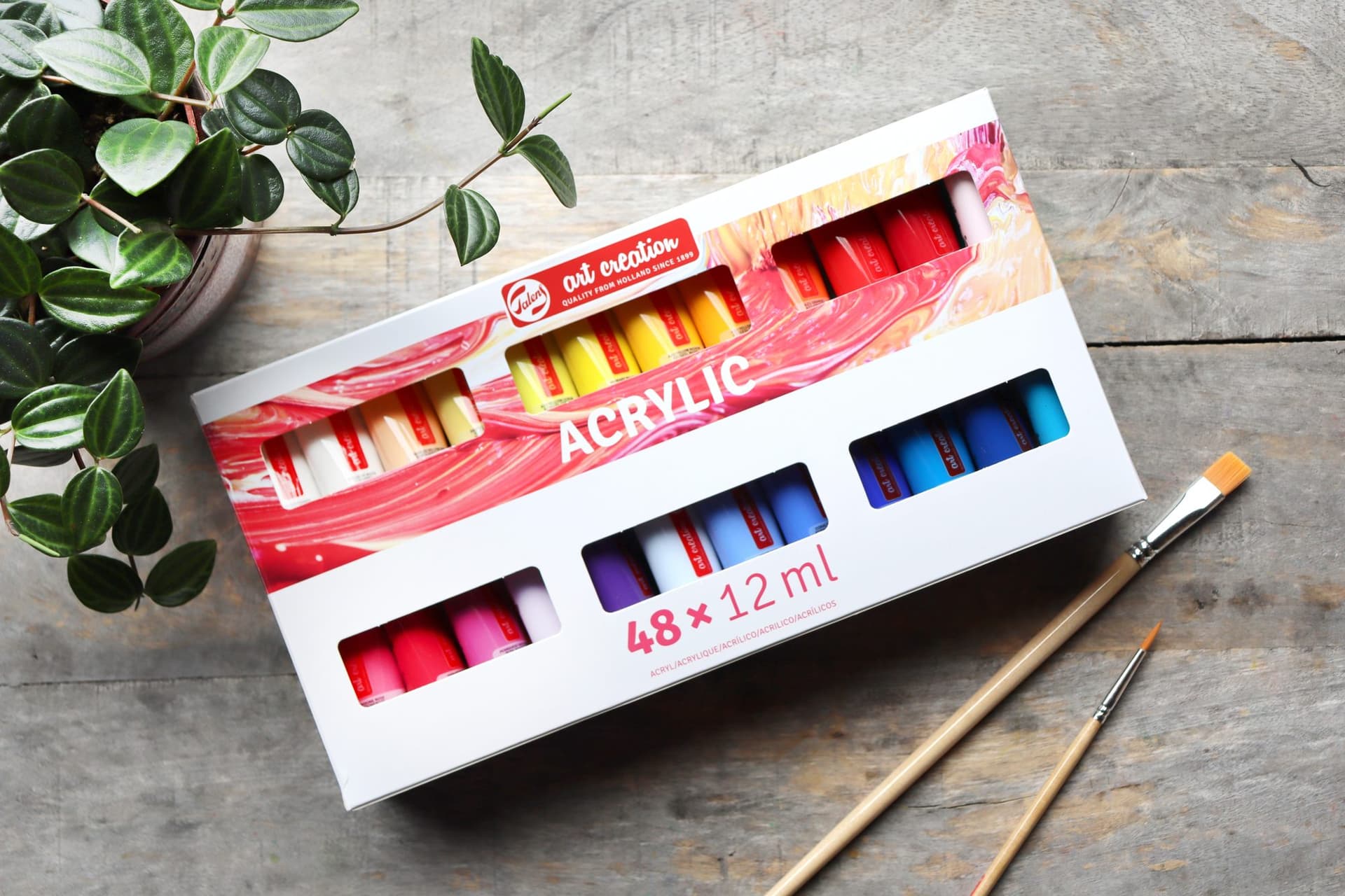 Acrylverf Talens Art Creation assorti 48 tubes à 12ml 4