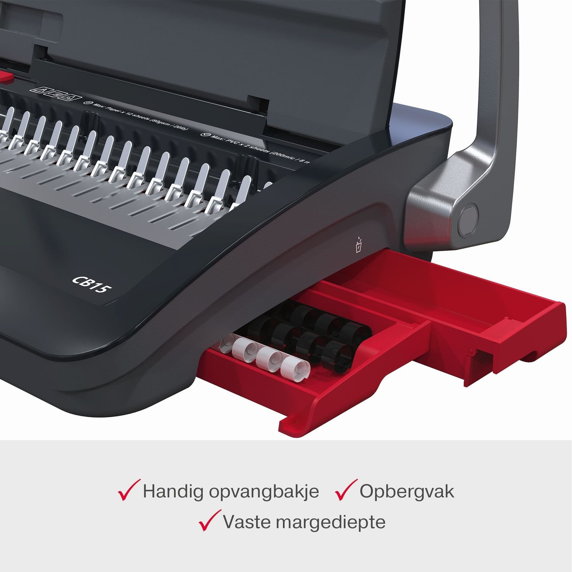 Inbindmachine GBC CombBind CB15 21-gaats 7