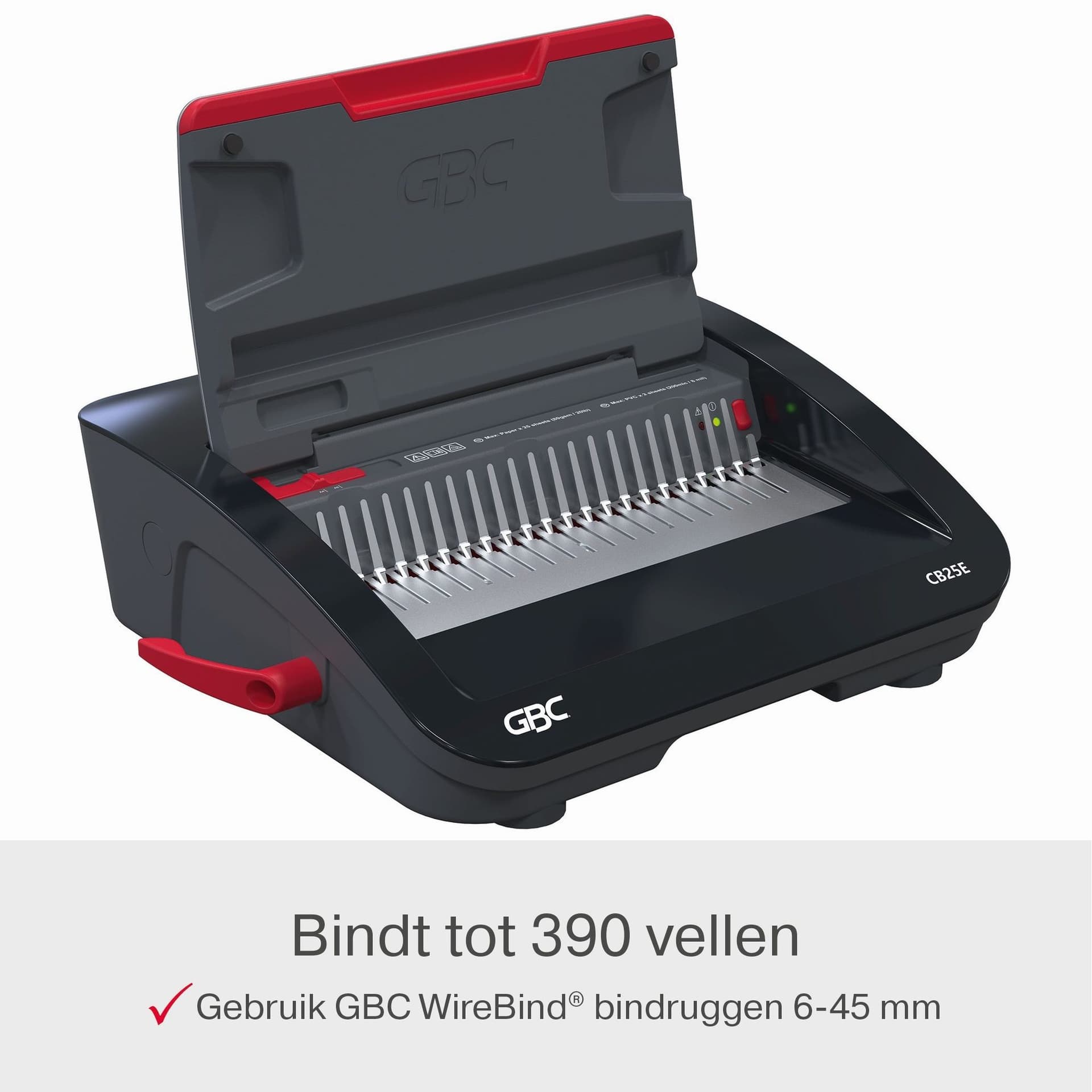 Inbindmachine GBC CombBind CB25E 21-gaats elektrisch 5
