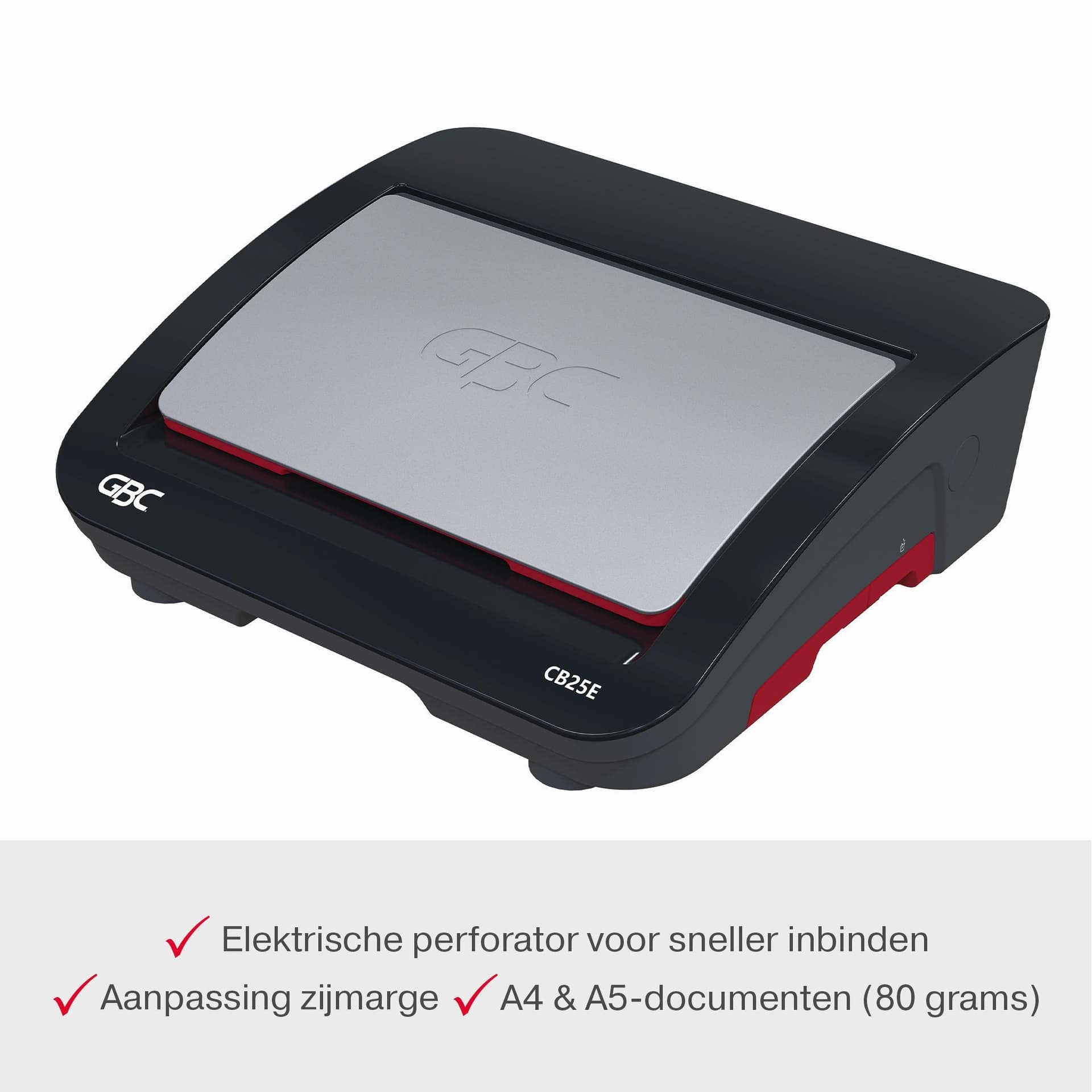 Inbindmachine GBC CombBind CB25E 21-gaats elektrisch 6