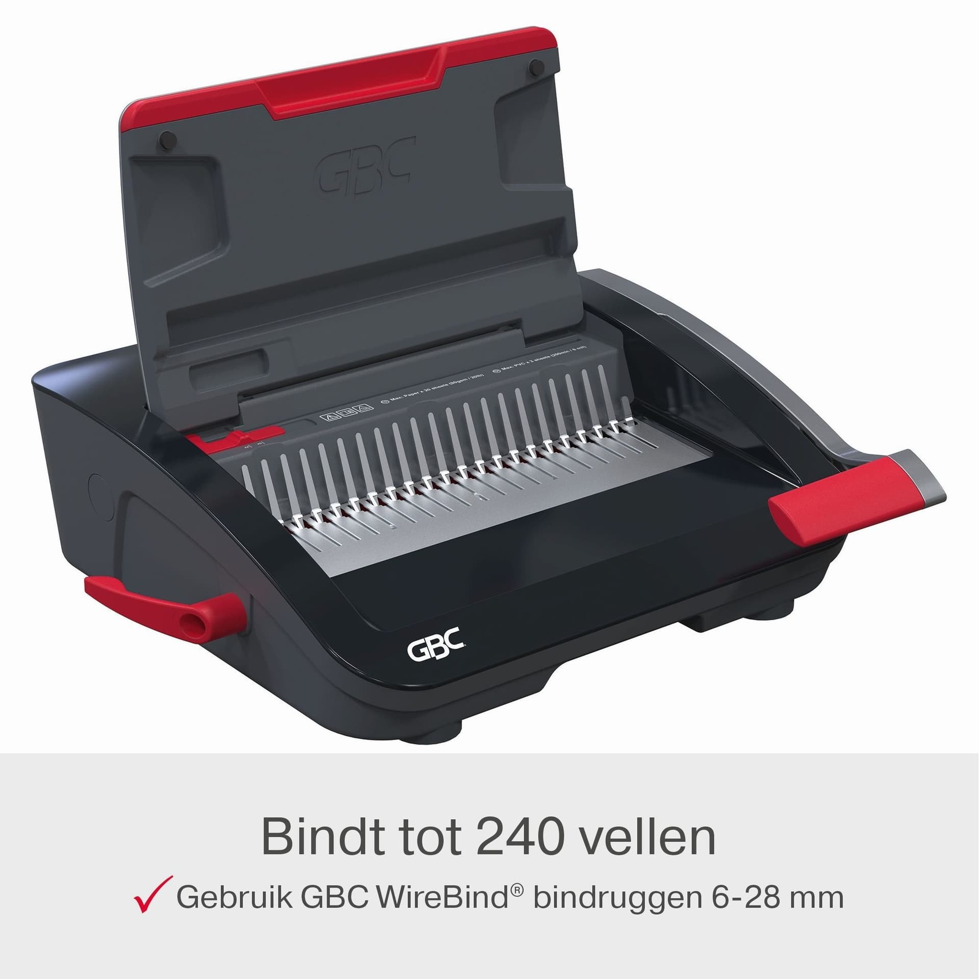Inbindmachine GBC CombBind CB20 21-gaats 4