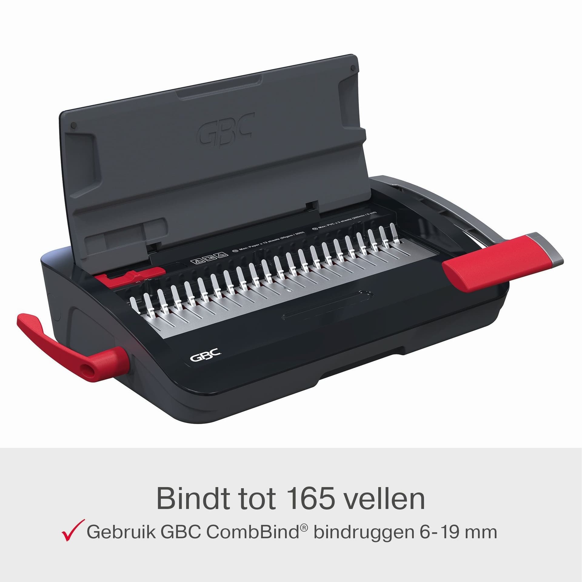 Inbindmachine GBC CombBind CB12 21-gaats 4