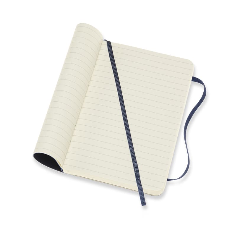 notitieboek A6 Moleskine SC saffier blauw 3