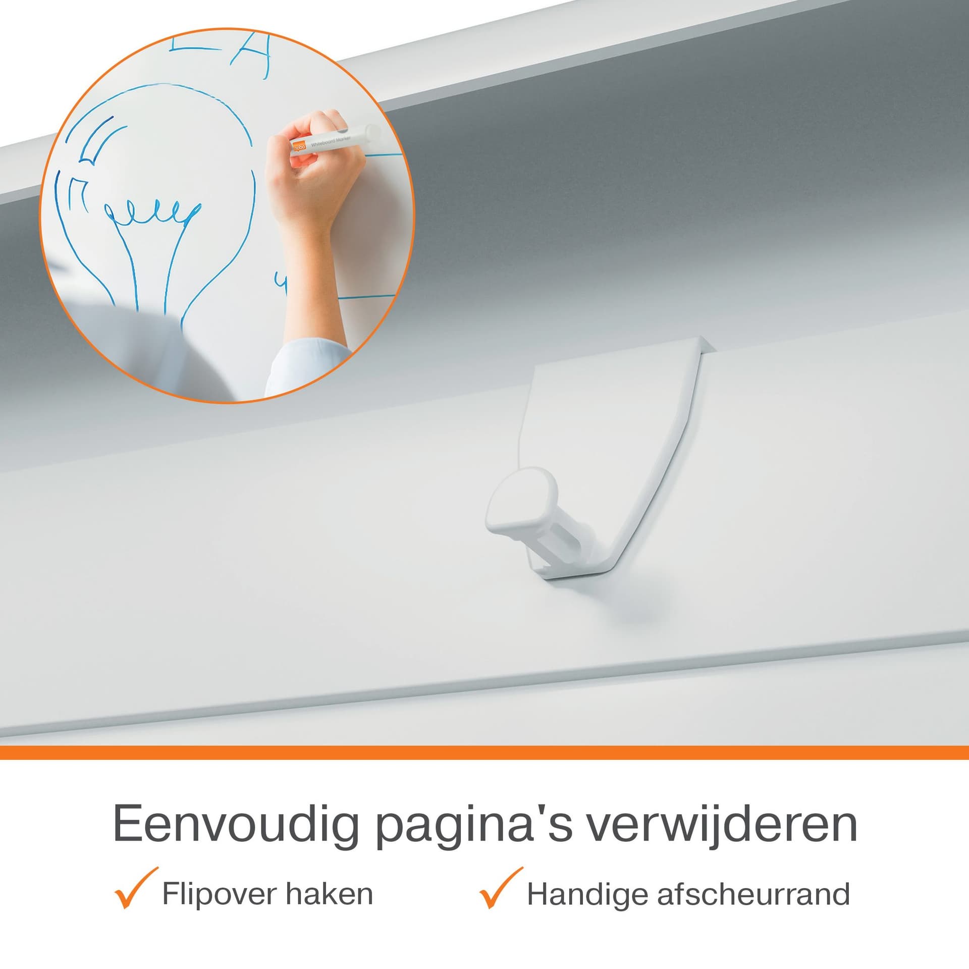 Flipover Nobo Premium Plus staal driepootstatief 7