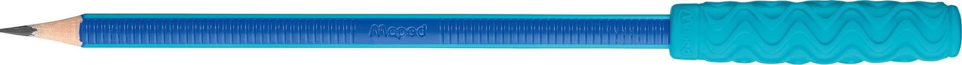 Potlood Maped Kidy Learn Concentration met kauwtopper blauw 3 stuks 2