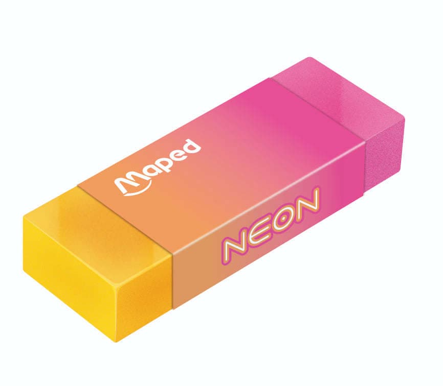 Gum Maped Neon set à 2 stuks assorti 3