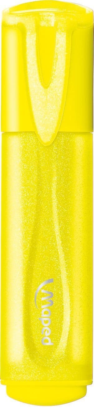 Markeerstift Maped Glitter set à 4 fluoriserende kleuren 2
