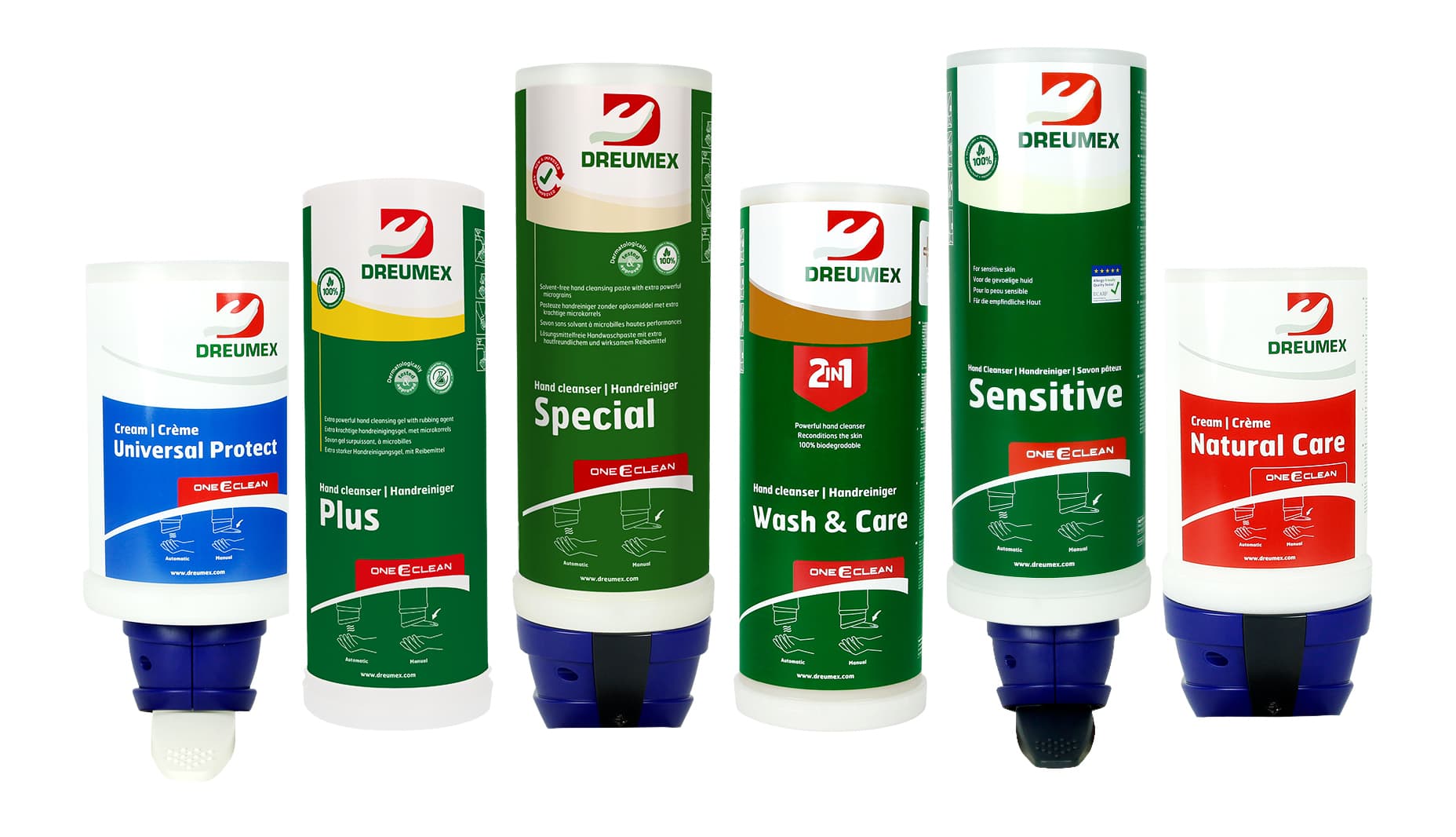 Handreiniger Dreumex Plus vulling One2clean 3L 2