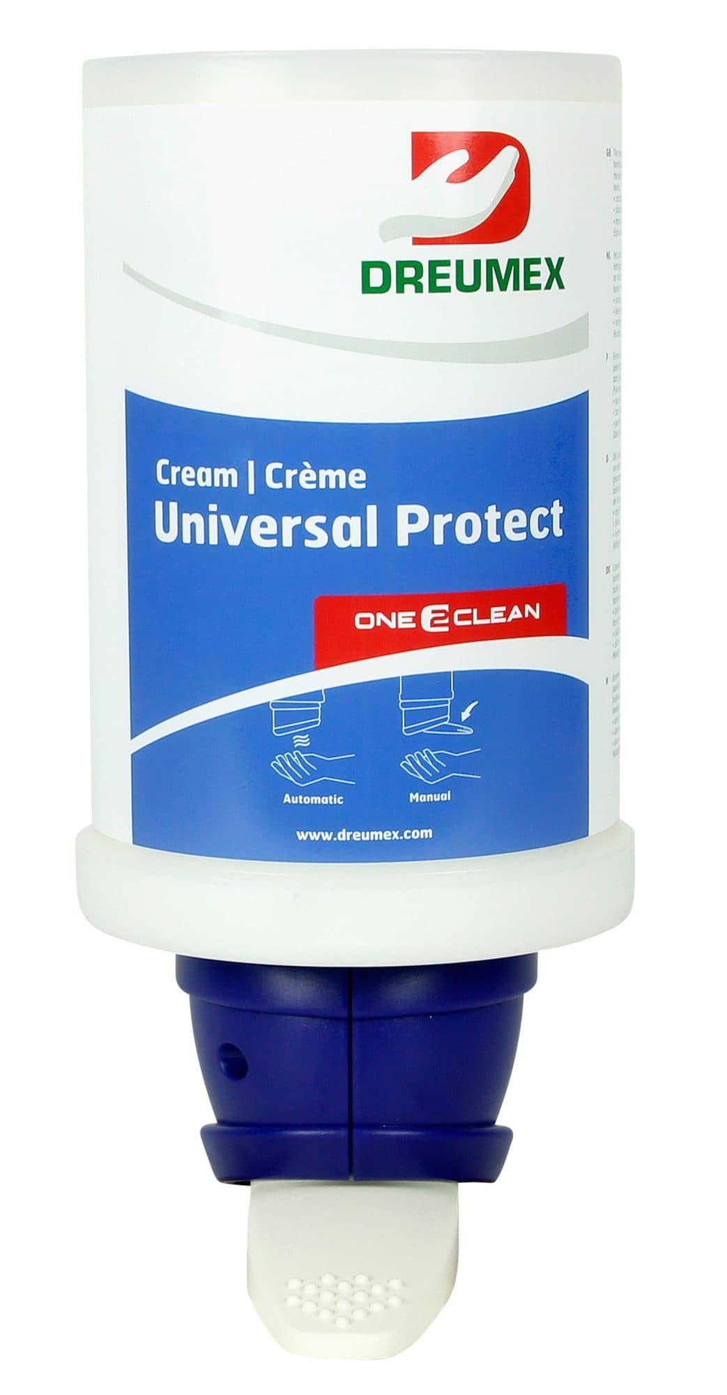 Handcrèmedispenser Dreumex One2clean blauw 3