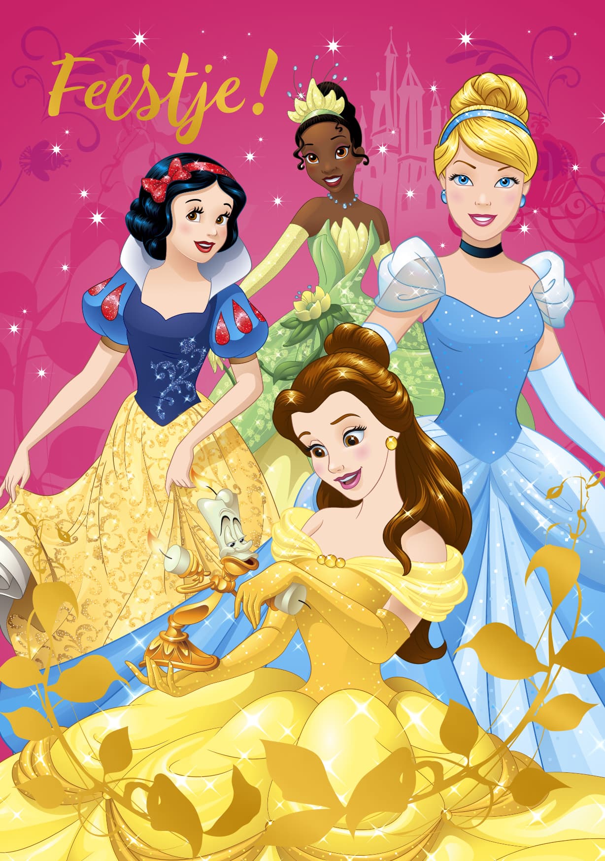 Uitnodigingen GirlsDisney Princess