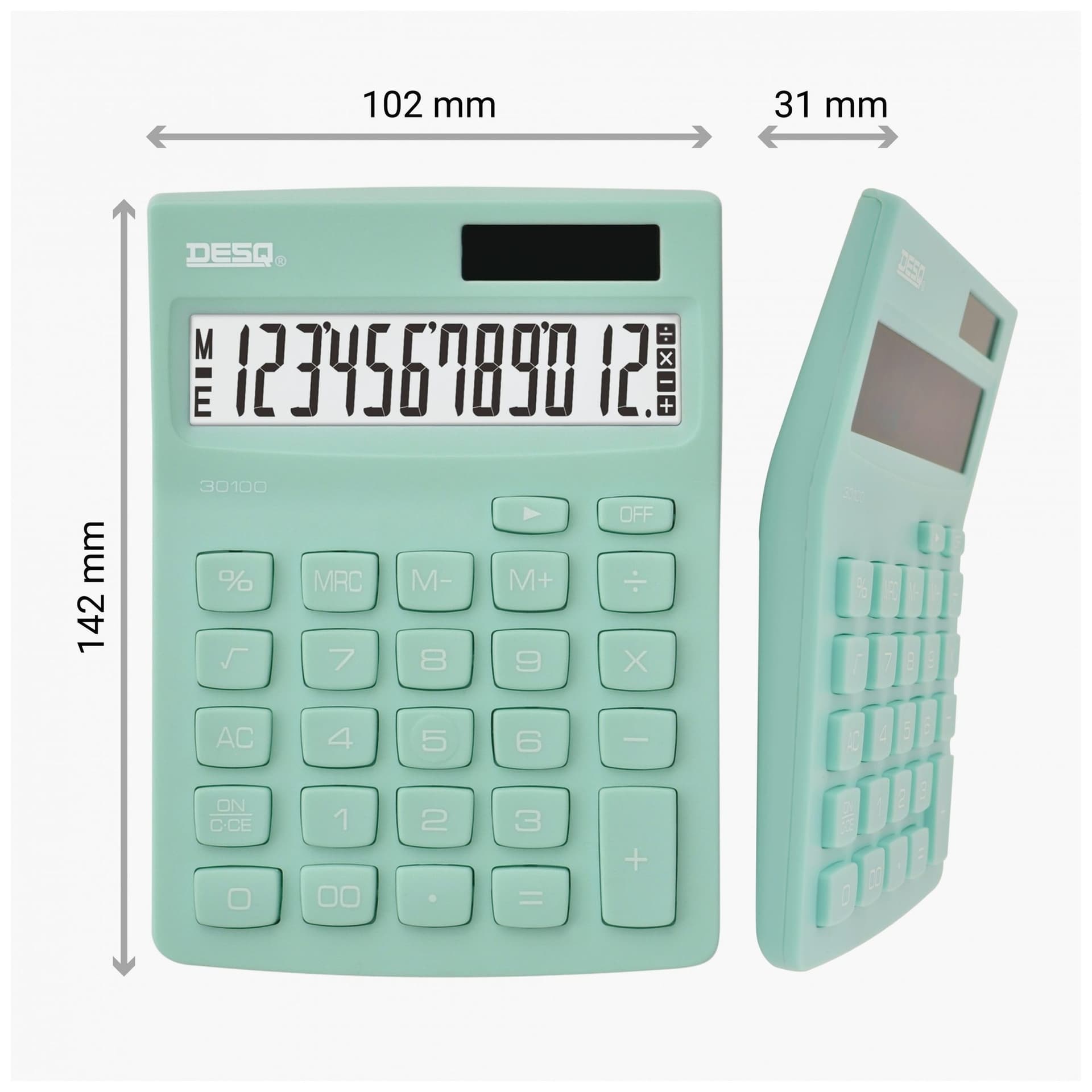 Rekenmachine Desq Compact mint 4