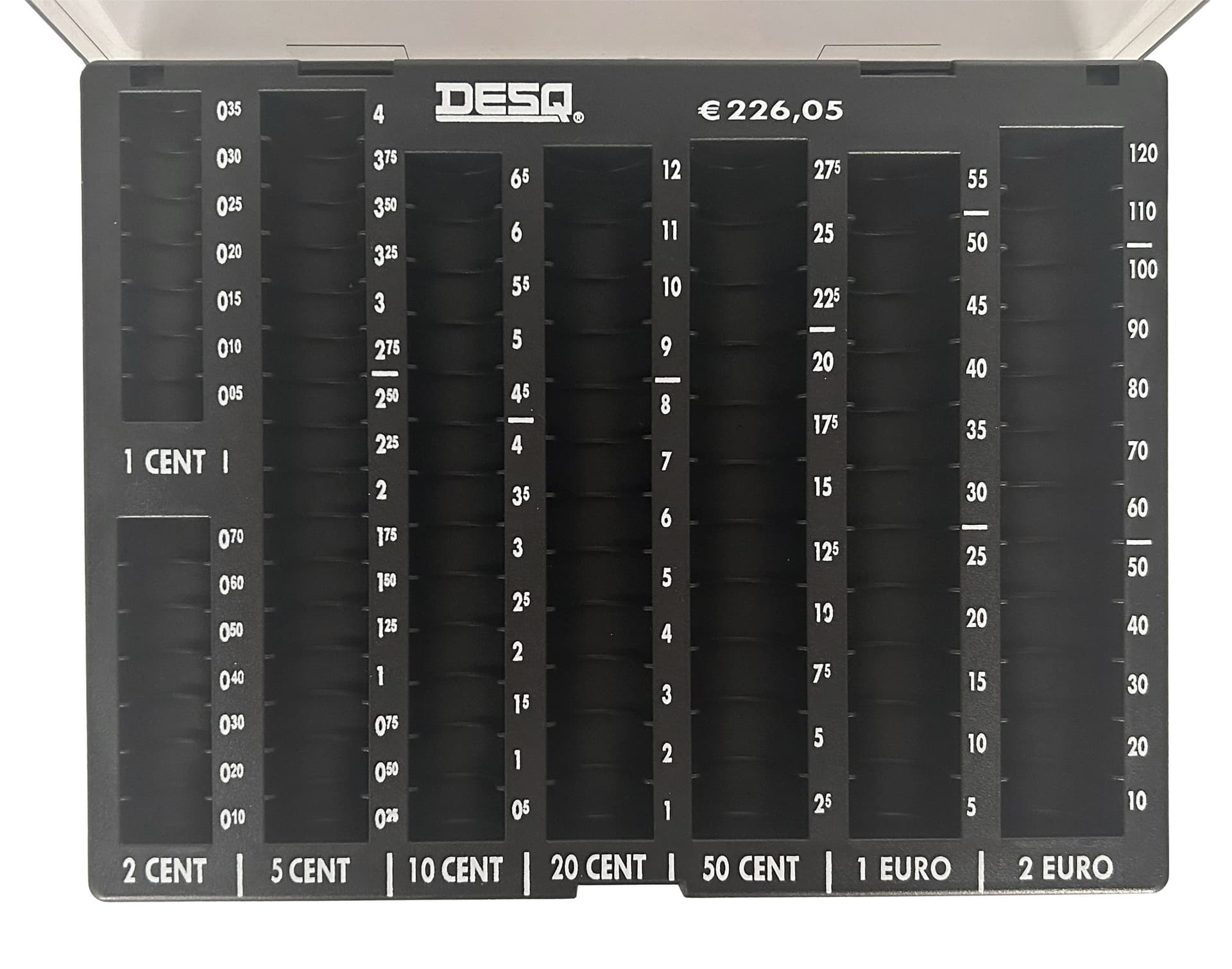 Muntgeldsorteerbak Desq met deksel 3