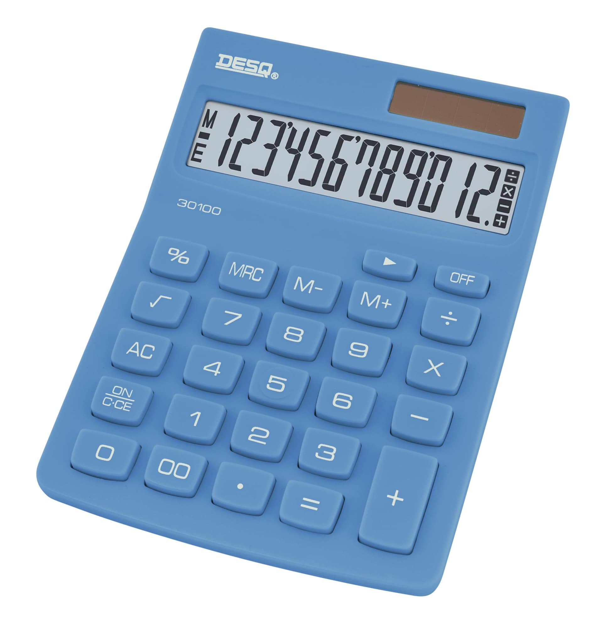 Rekenmachine Desq Compact sky blue 2