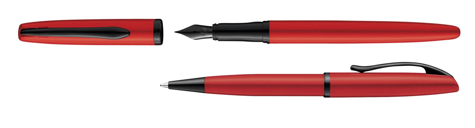 Schrijfset Pelikan Jazz Noble Elegance K36+P36 medium red 2