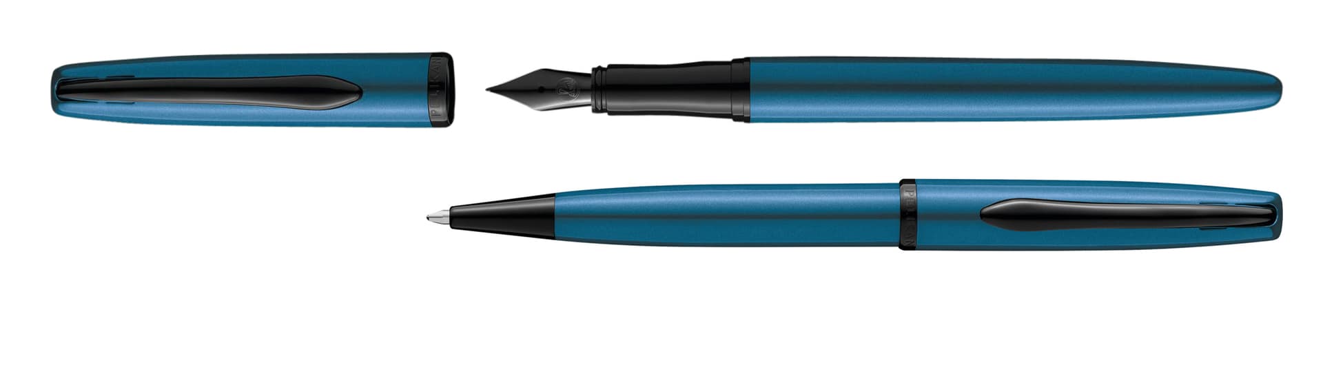 Schrijfset Pelikan Jazz Noble Elegance K36+P36 medium aquamarine 2