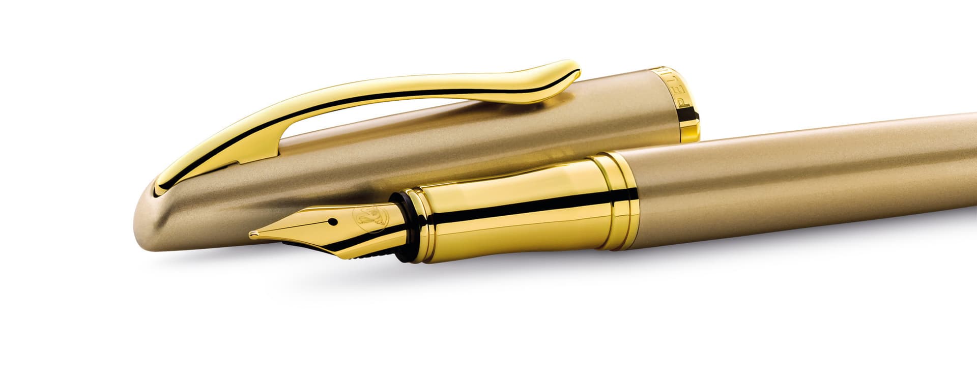 Schrijfset Pelikan Jazz Noble Elegance K36+P36 medium gold 5