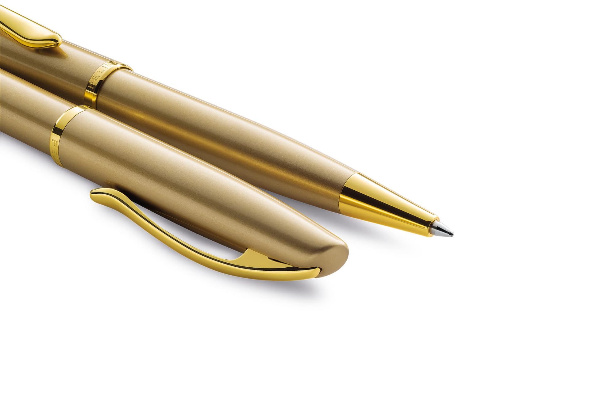 Schrijfset Pelikan Jazz Noble Elegance K36+P36 medium gold 7