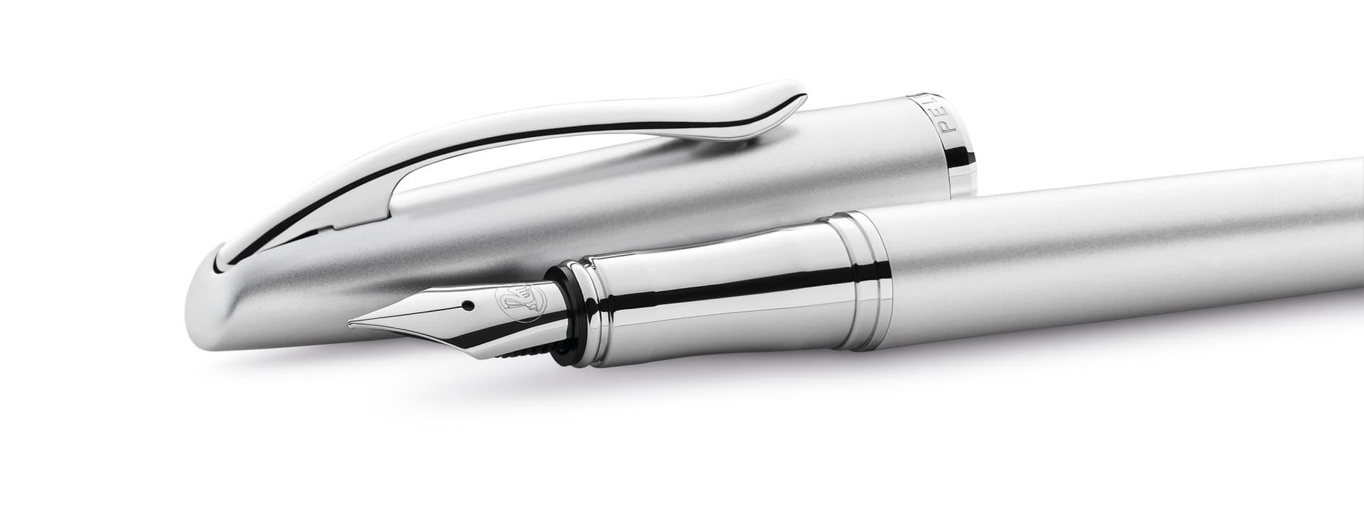 Schrijfset Pelikan Jazz Noble Elegance K36+P36 medium silver 5