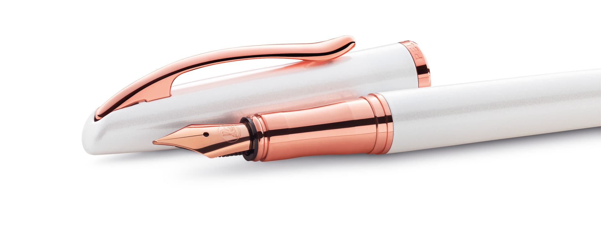 Schrijfset Pelikan Jazz Noble Elegance K36+P36 medium pearl 5