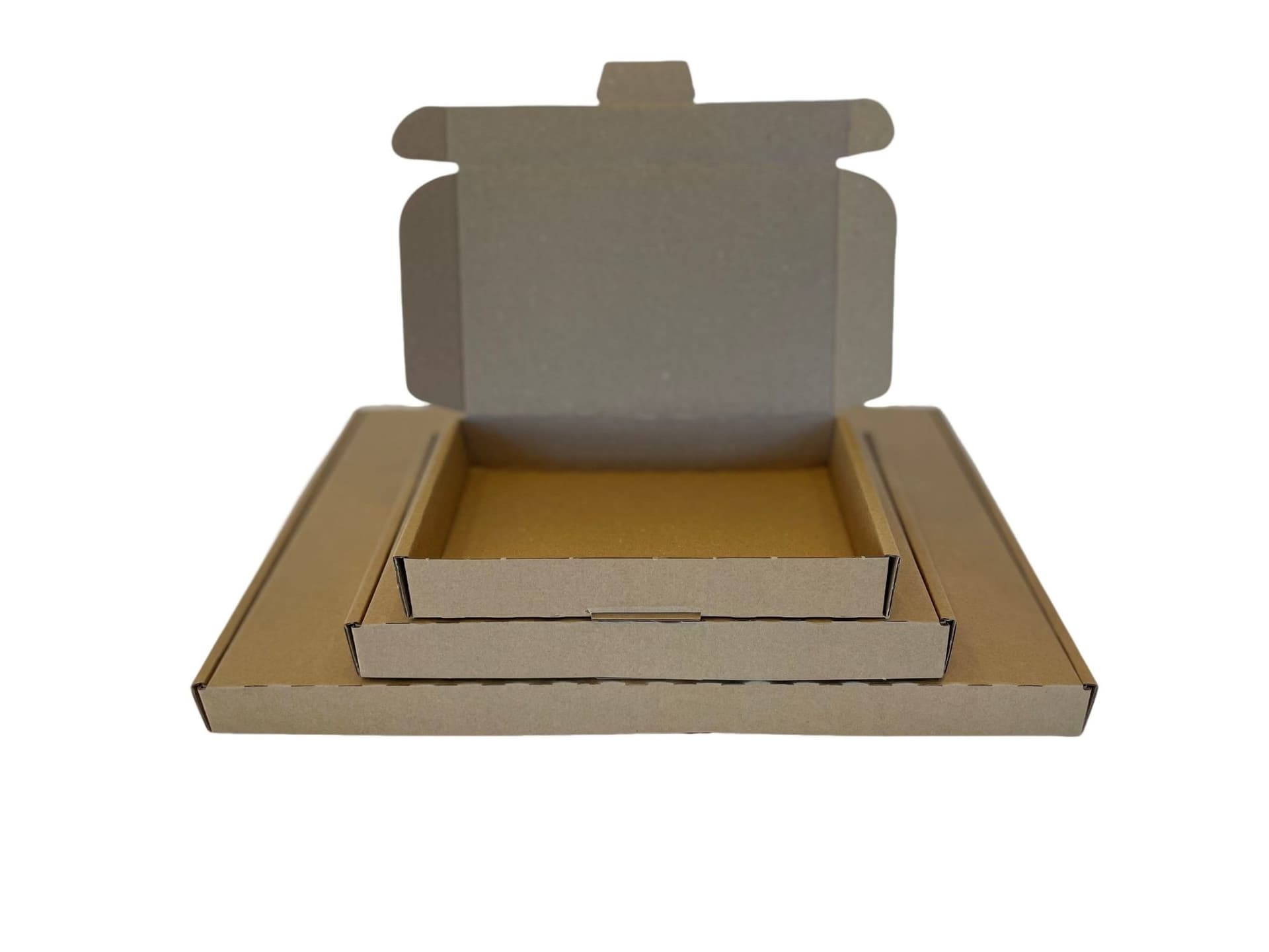 Brievenbusbox IEZZY A4 360x255x26mm karton bruin 3