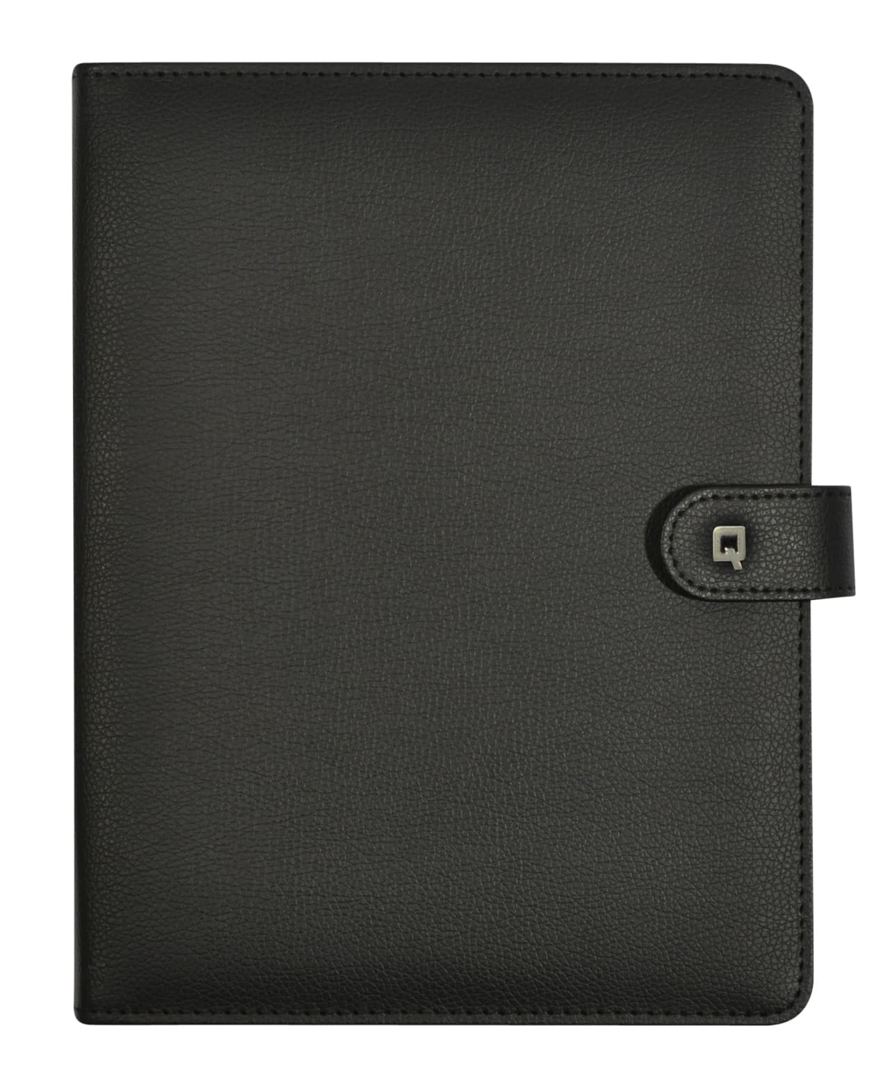 Schrijfmap DESQ voor tablet 7"-10" met sluitclip zwart