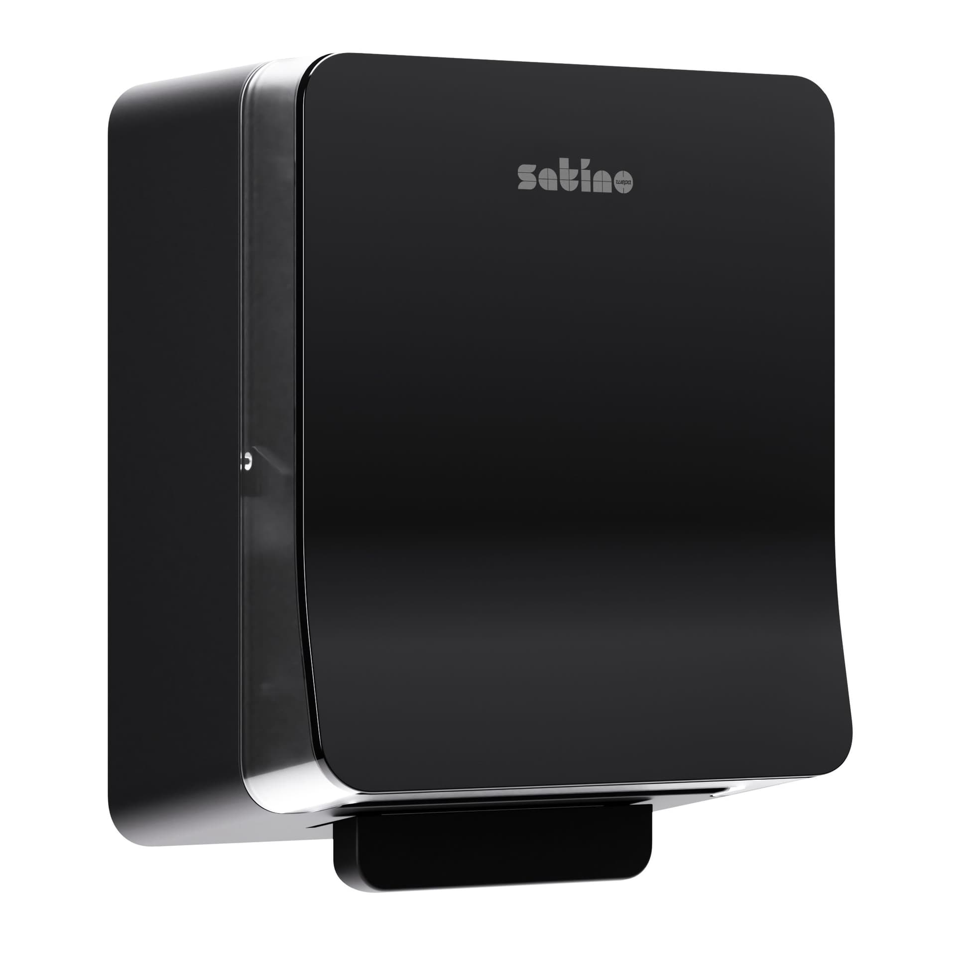 Handdoekroldispenser Satino SYS1 Hyginity zwart 333419