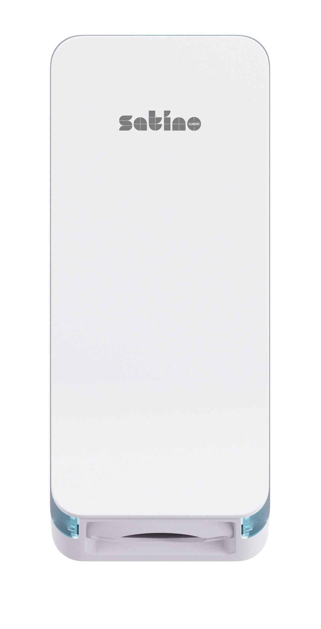 Toiletpapierdispenser Satino BT1 Hyginity gevouwen wit 333424 2