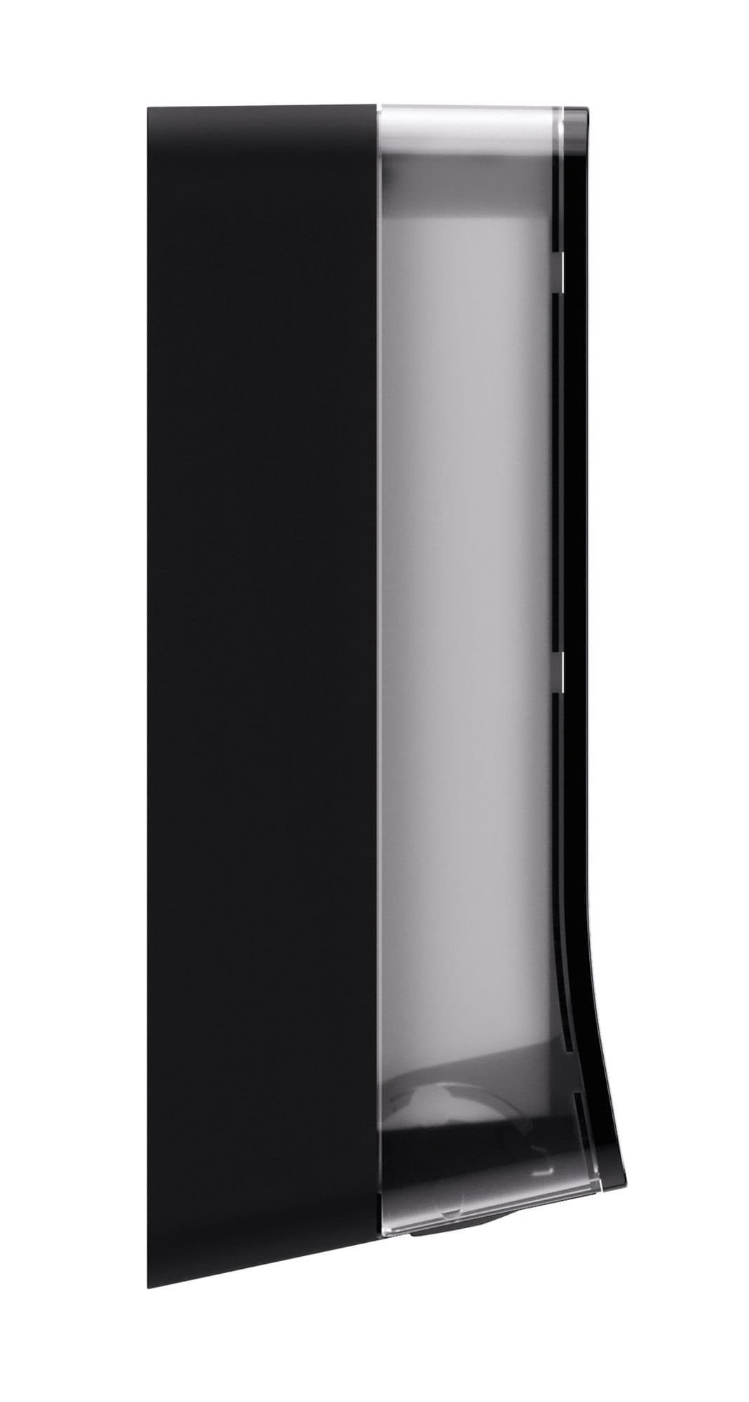 Toiletpapierdispenser Satino BT1 Hyginity gevouwen zwart 333425 3