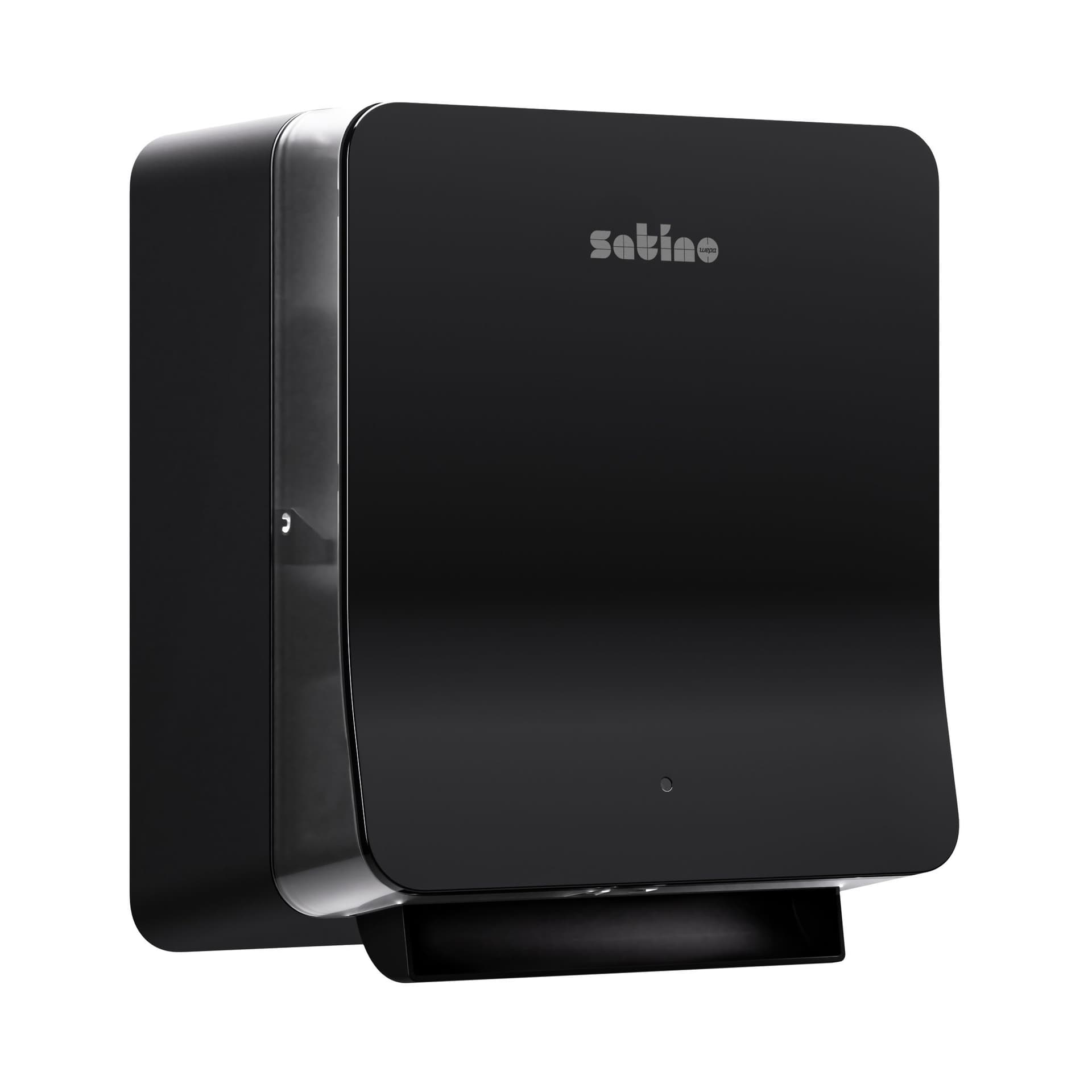 Handdoekroldispenser Satino SYS1 Hyginity sensor zwart 333421