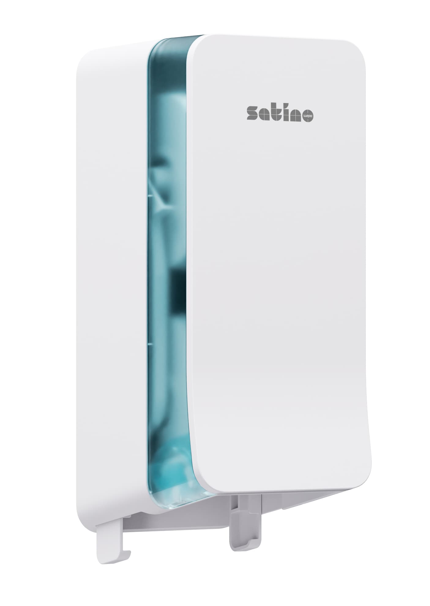 Toiletpapierdispenser Satino JT3 Hyginity systeemrol duo wit 333422