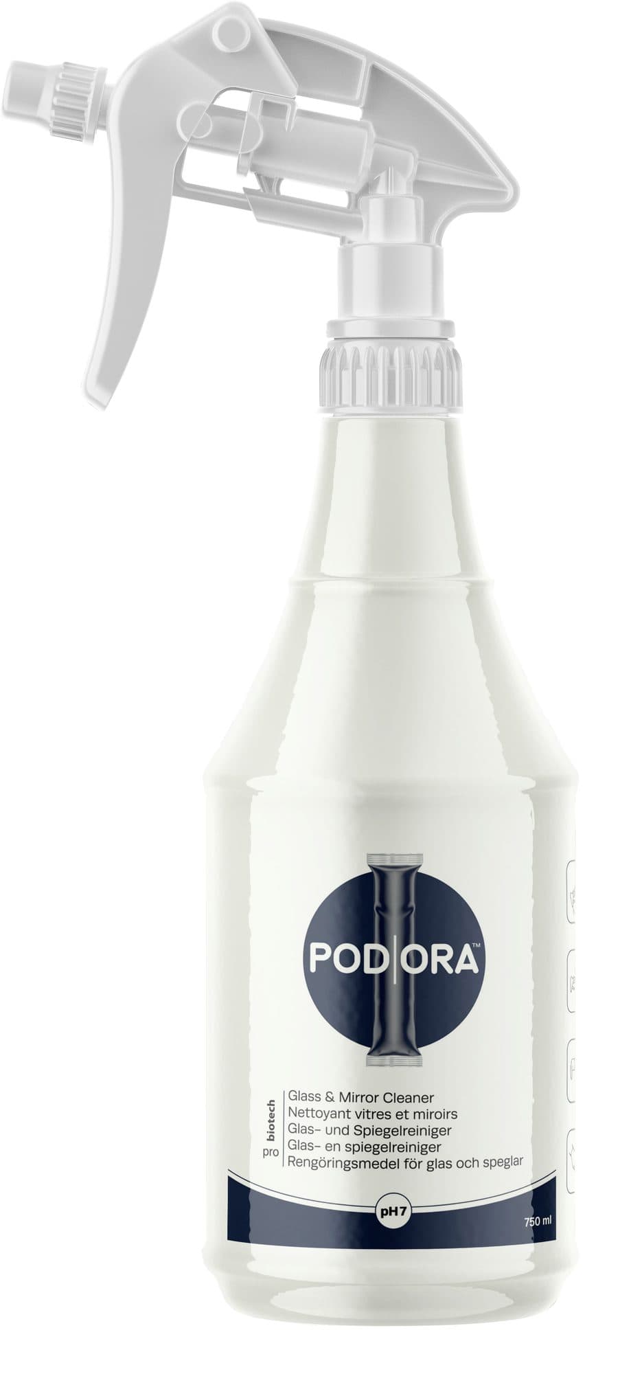 Sprayfles InnuScience PodOra glas- en interieurreiniger 750 ml