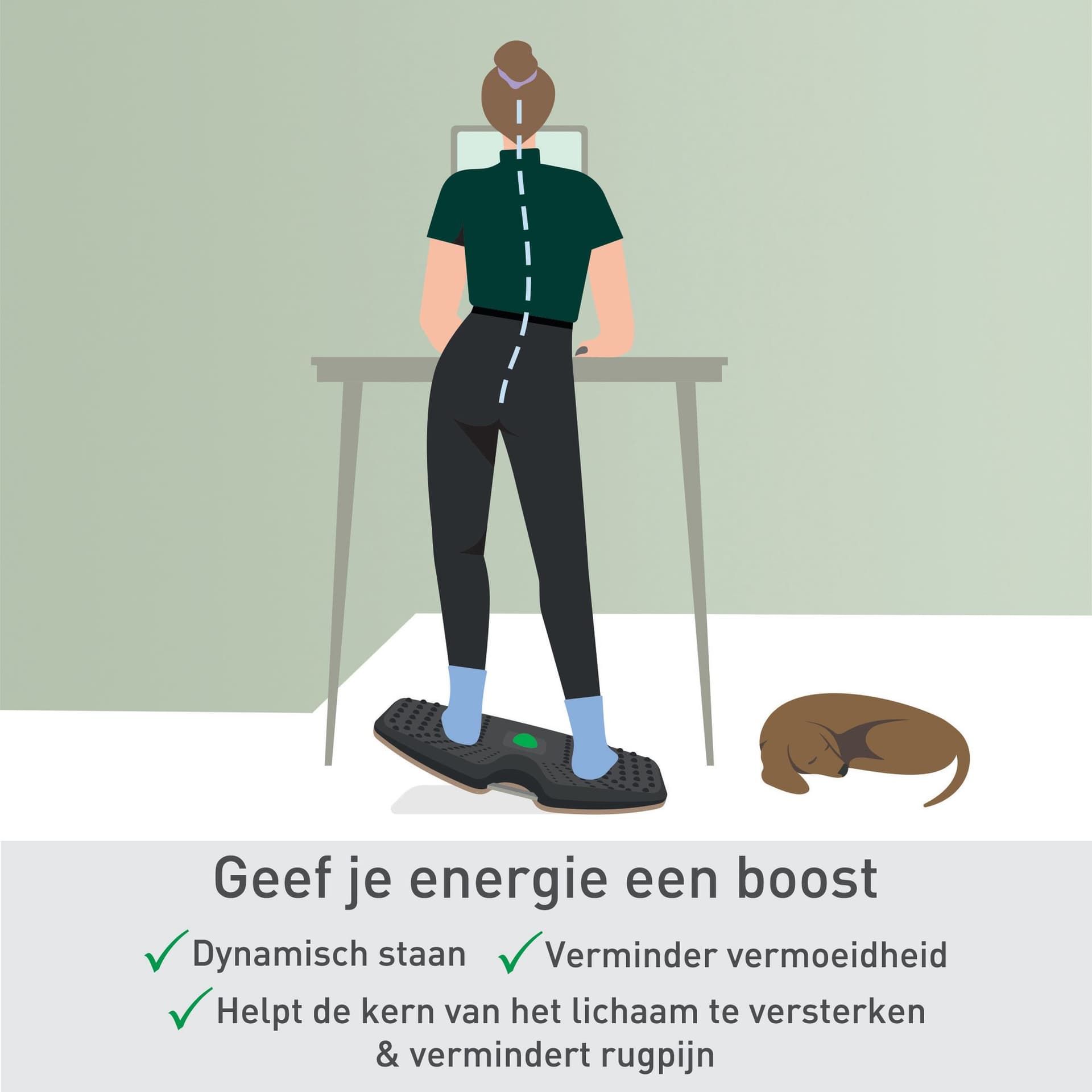 Balansbord Leitz Ergo actief 8