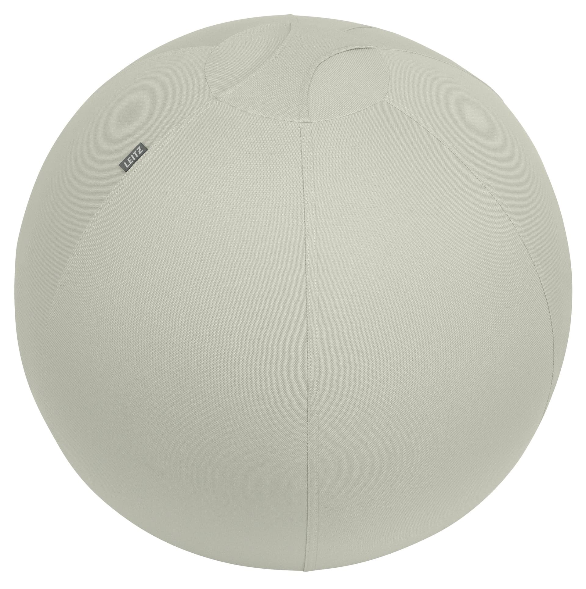 Actieve zitbal Leitz Ergo 65cm anti-rol lichtgrijs
