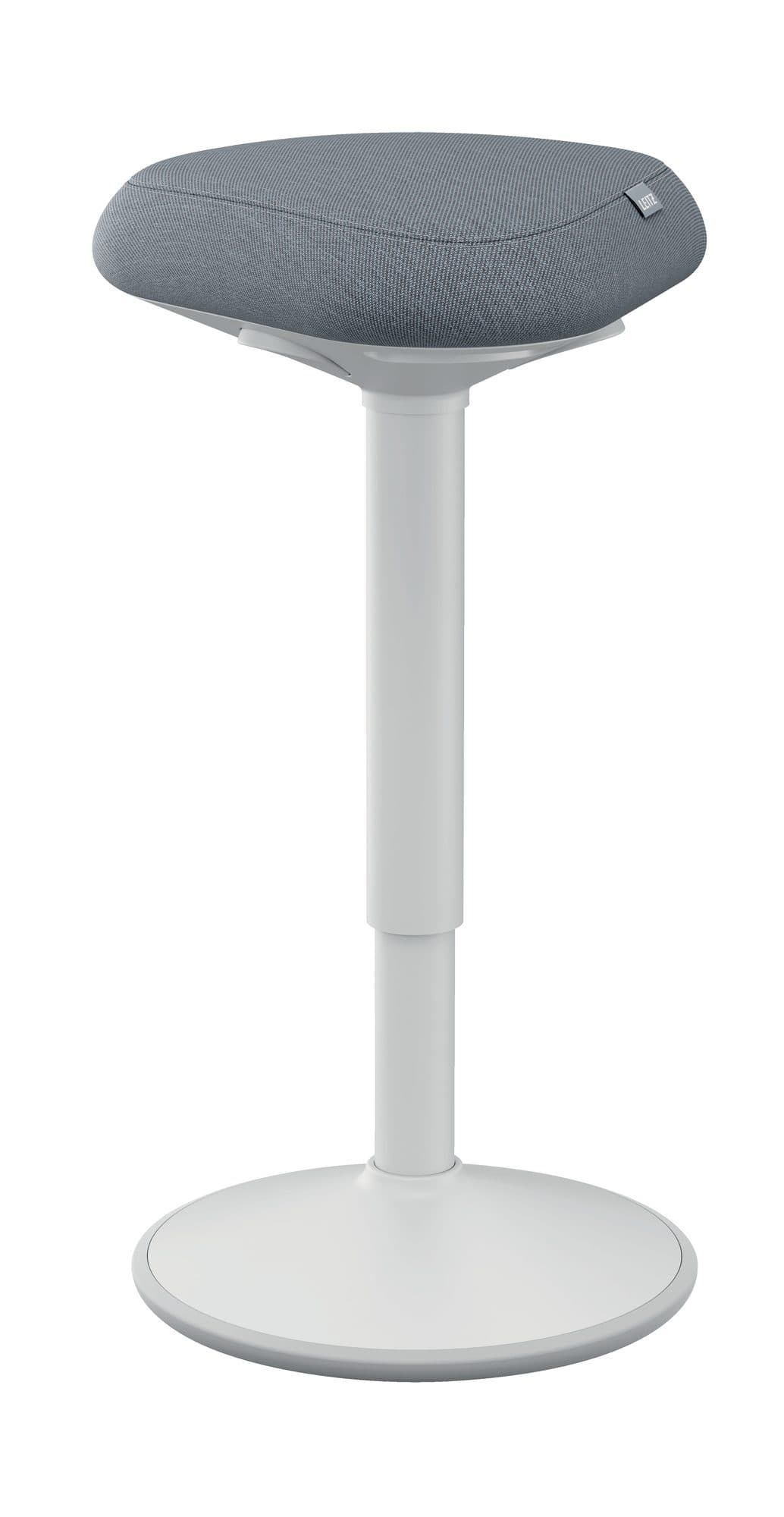 Actieve zit-sta kruk Leitz Ergo met gasveer 57-82 cm grijs