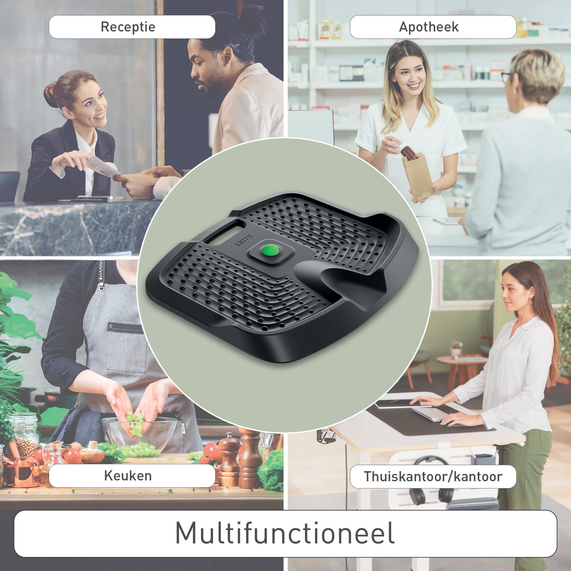 Antivermoeidheidsmat Leitz Ergo actief 3