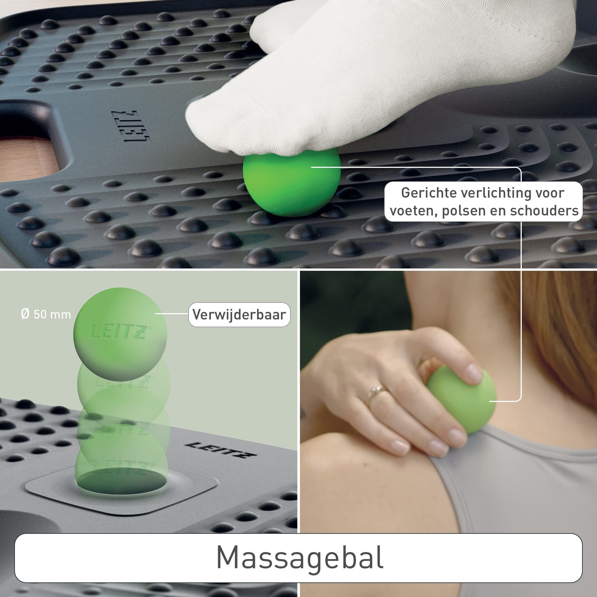Antivermoeidheidsmat Leitz Ergo actief 9
